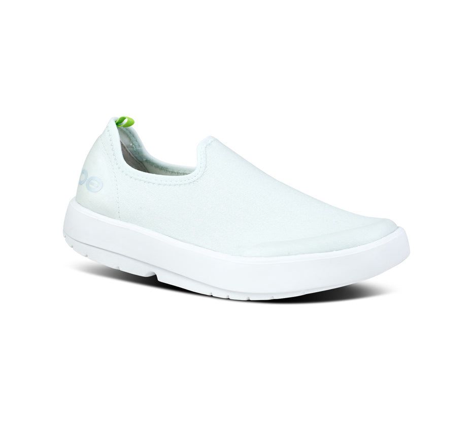 Oofos Oomg Eezee Low - Women's Slip On Shoes Light Mint - Canada ( TUEJ-23846 )
